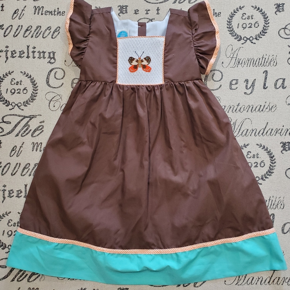 Krewe Dress Butterfly Size 4T